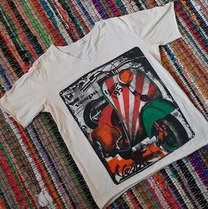 Cute Vespa Tee In Very Good Condition